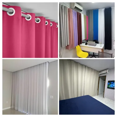 Cortina Sob medida com entrega mais rápida da cidade preço justo!
