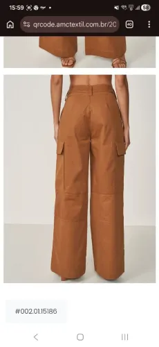 COLCCI calça sarja jade nova