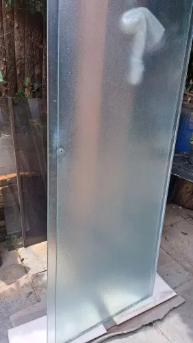 Box de correr  em vidro temperado 8mm incolor 