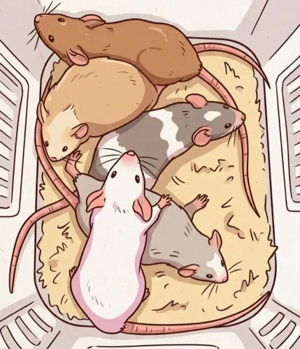 Camundongos Adultos - Alimentação para Répteis ou Pet