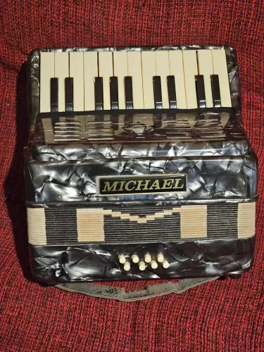 Acordeon Michael 8 baixos Sanfona Gaita