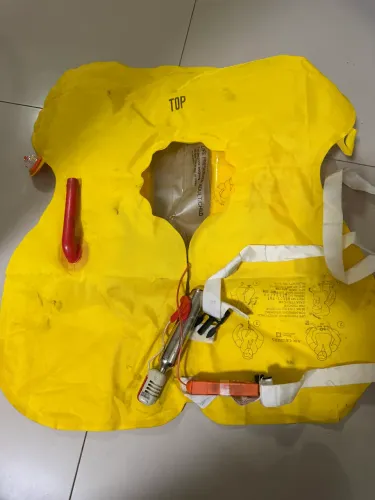 Colete salva vidas de avião - Colecionador Oportunidade 