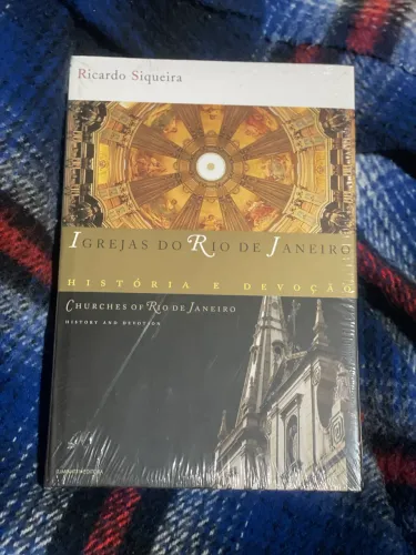 Livro Raríssimo Igrejas do Rio De Janeiro 2003 no plástico NOVO