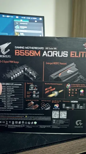 Aorus b550m elite ddr4 (2 meses de uso)