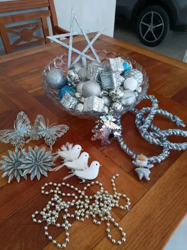 Kit de Natal - Prateado