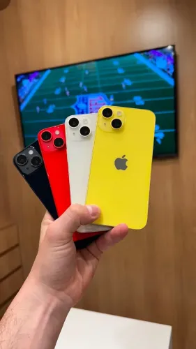 iPhone 14 128GB - SEMINOVO 1 ANO DE GARANTIA