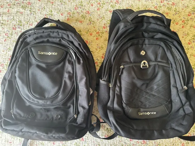 2 mochilas Samsonite pretas