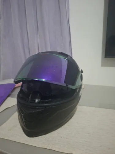 CAPACETE MT HELMETS BRAKER SV SOLID A1 PRETO MATTE