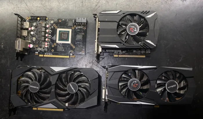 Lote placa de video GTX e RX
