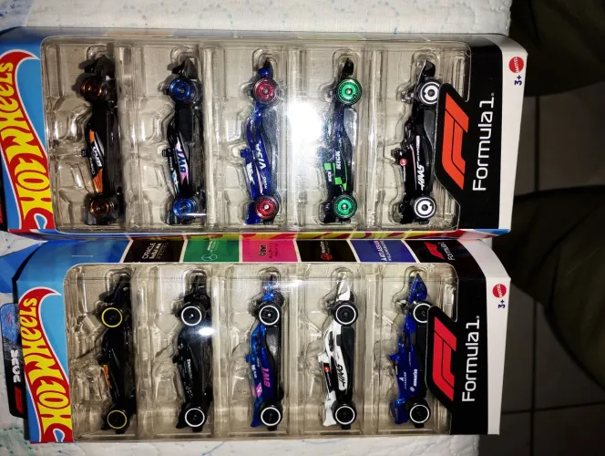 Miniaturas de Fórmula 1 Hotwheels 