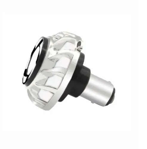 Lâmpada Traseira Freio Moto LED RGB 1157 BAY15D 2 Pólos Olho de Anjo