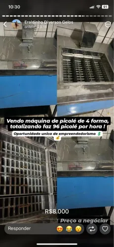 Máquina de picolé
