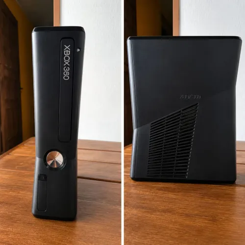 XBOX 360 SLIM 500GB - PRONTO PARA JOGAR!