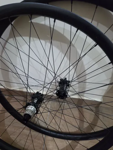 Rodas de carbono MTB Cubos Goldix