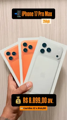 17 Pro Max 256gb (LACRADO)