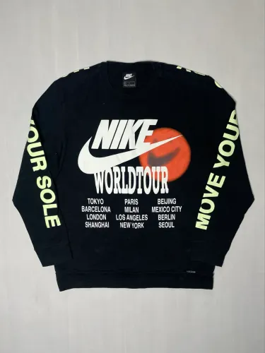Manga Longa Nike World