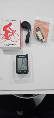 GPS Sem Fio com Velocímetro KM/H, Odômetro e Cronômetro