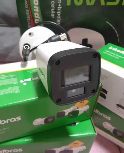 Kit de 4 cameras e dvr 