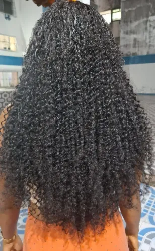 Cabelo humano Cachos definidos select definidos
