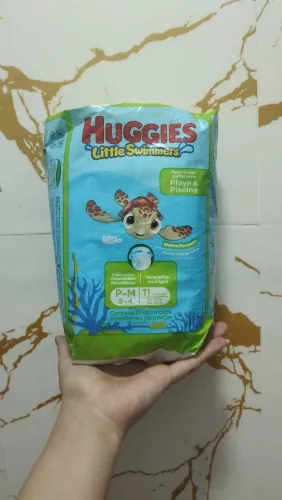 Fralda Huggies de banho P/M 11 unidades 