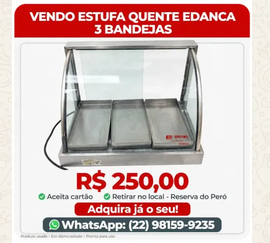 Estufa vendo