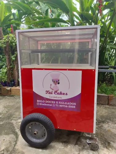 Carrinho de salgados e doces !