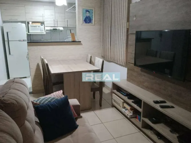 Apartamento com 2 dormitórios para alugar, 45 m² por R$ 2.085,00/mês - Residencial Parque 