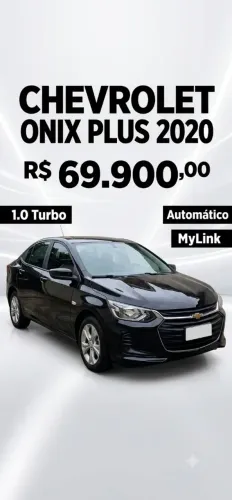 Chevrolet Onix Plus LTZ 1.0 12V TB Flex Aut. 4P 2020