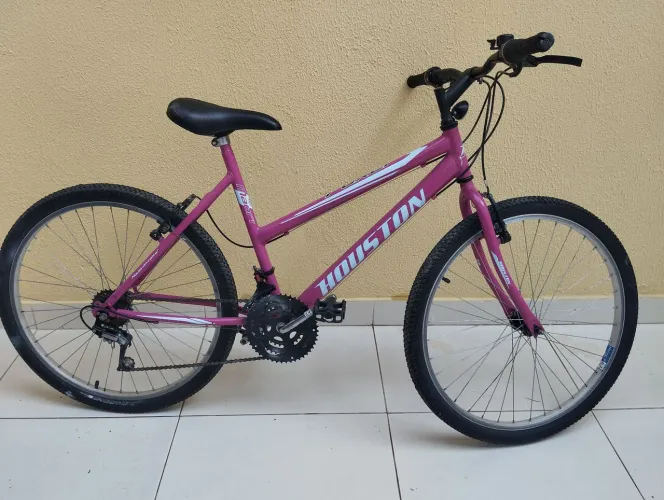 Bicicleta Houston Foxer Maori Aro 26 Rosa