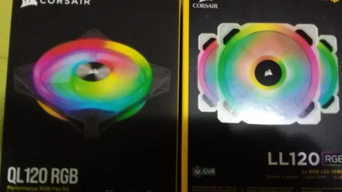 Corsair lighting Node NOVO e Coolers