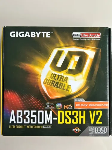 Placa-Mãe Gigabyte GA-AB350M-DS3H V2, AMD AM4, mATX, DDR4