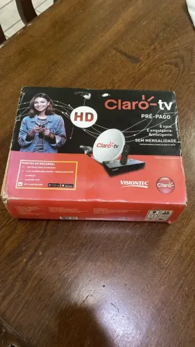 Receptor Claro Pré Pago 100% Hd Full 110v/220v (bivolt)