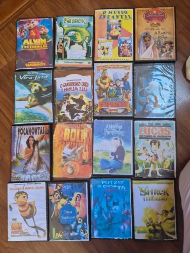 DVDs infantis 