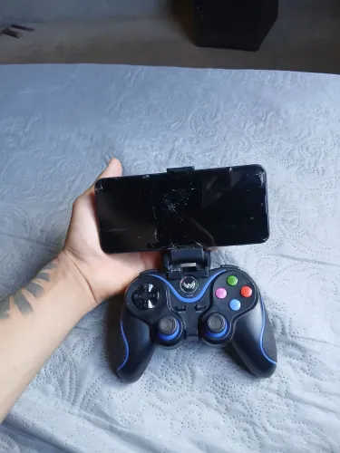 CONTROLE GAMER VIA BLUETOOTH 