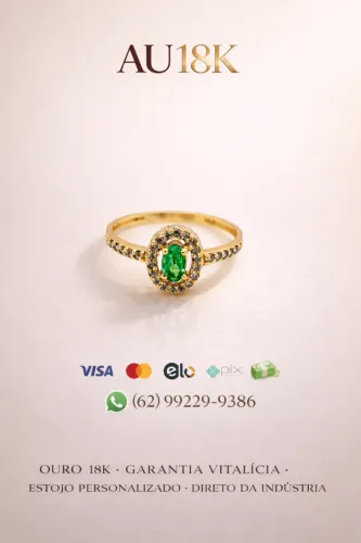 Anéis de formandos em Ouro 18k