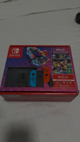 Nintendo Switch completo + cartao 256gb Classe 10