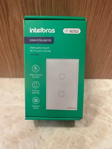 Interruptor inteligente Intelbras EIW 1002