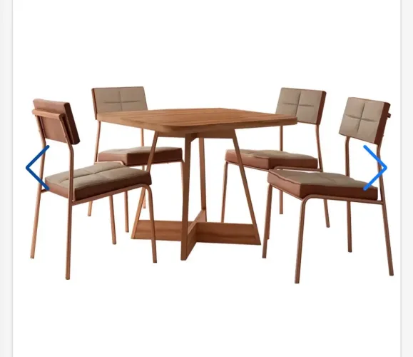 Mesa de Jantar 4 cadeiras