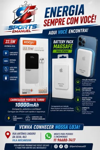 Carregadores portátil