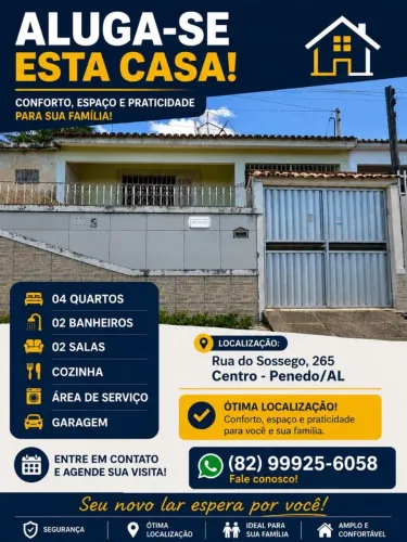 Ótima casa em Penedo aluga-se ou vende
