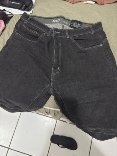 Calça motoqueiro com proteção no joelho TAM 46