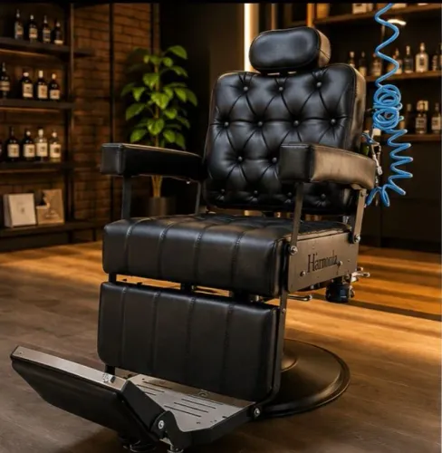 Cadeira Barber - Reclinável.