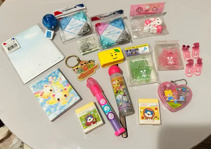 Kit papelaria - Importados do Japão- Kawaii - Fofo