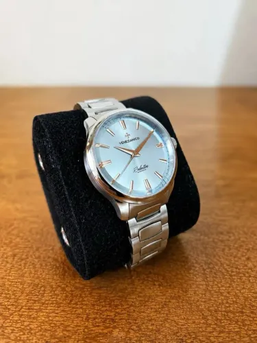 Relógio Venezianico Redentore 36mm azul tifanny / ciano / azul bebê