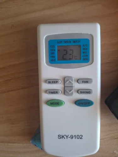 Controle do ar condicionado philco com pilhas inclusas 