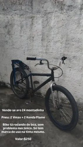 Vende-se bicicleta, dispenso curiosos!