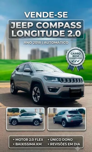 Jeep Compass Longitude 2.0 4X2 Flex 16V Aut. 2019