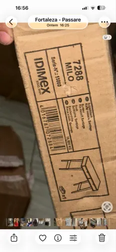 Mesa Escrivaninha Madeira 2 Gavetas Retro Milo Rústico Rústico