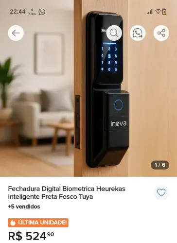 Fechadura eletrônica