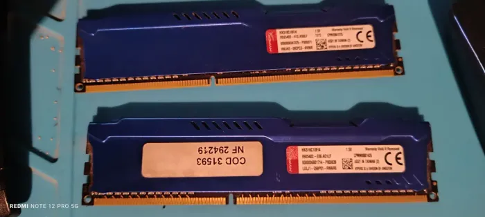 Memória ddr3 2x4 1600ghz